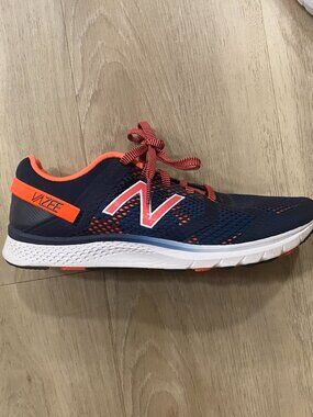 New Balance Vazee Running Shoes Navy Orange Women’s 7.5 Athletic Sneakers